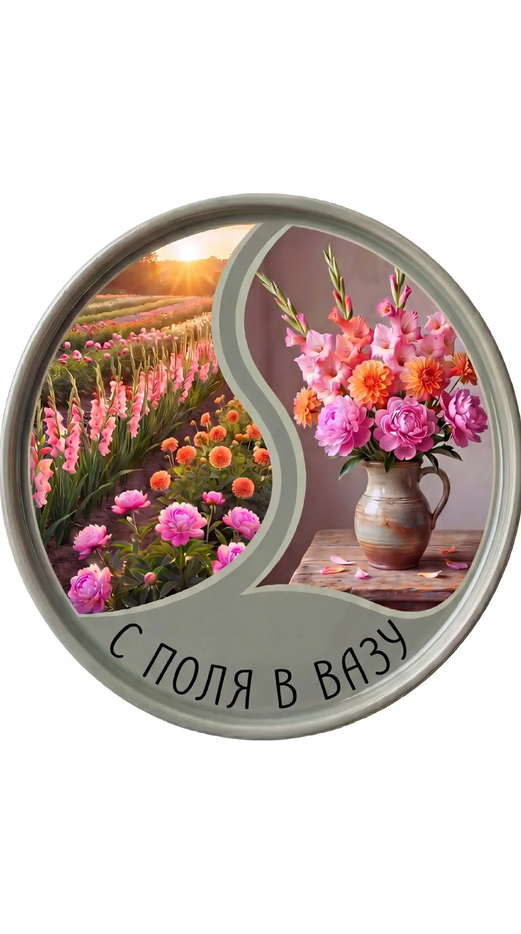 С поля в вазу
