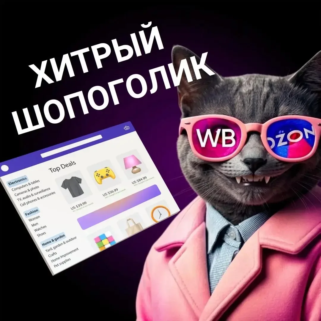 ХИТРЫЙ ШОПОГОЛИК — канал в мессенджере MAX