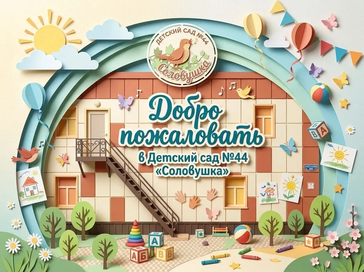 МБДОУ "Детский сад 44"Соловушка " — канал в мессенджере MAX