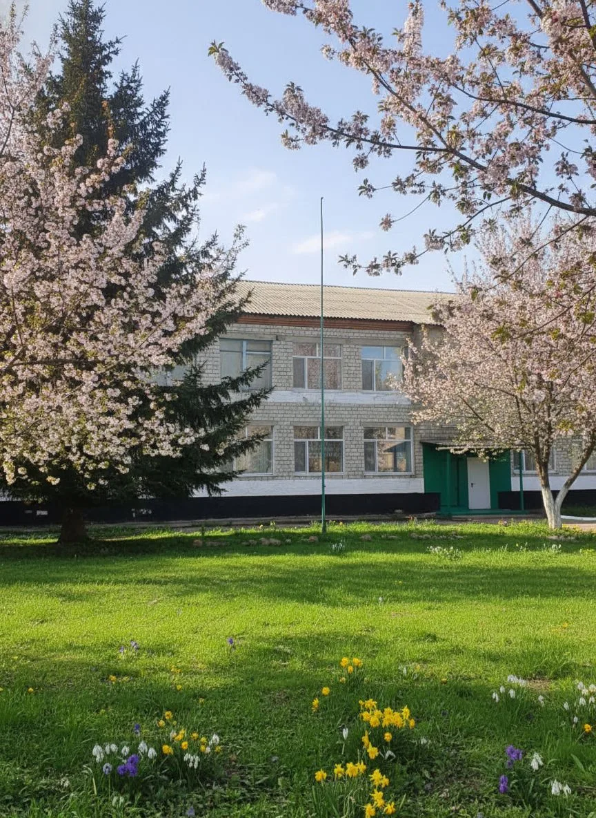 Школа с. Преображенка Кировский район Приморский край