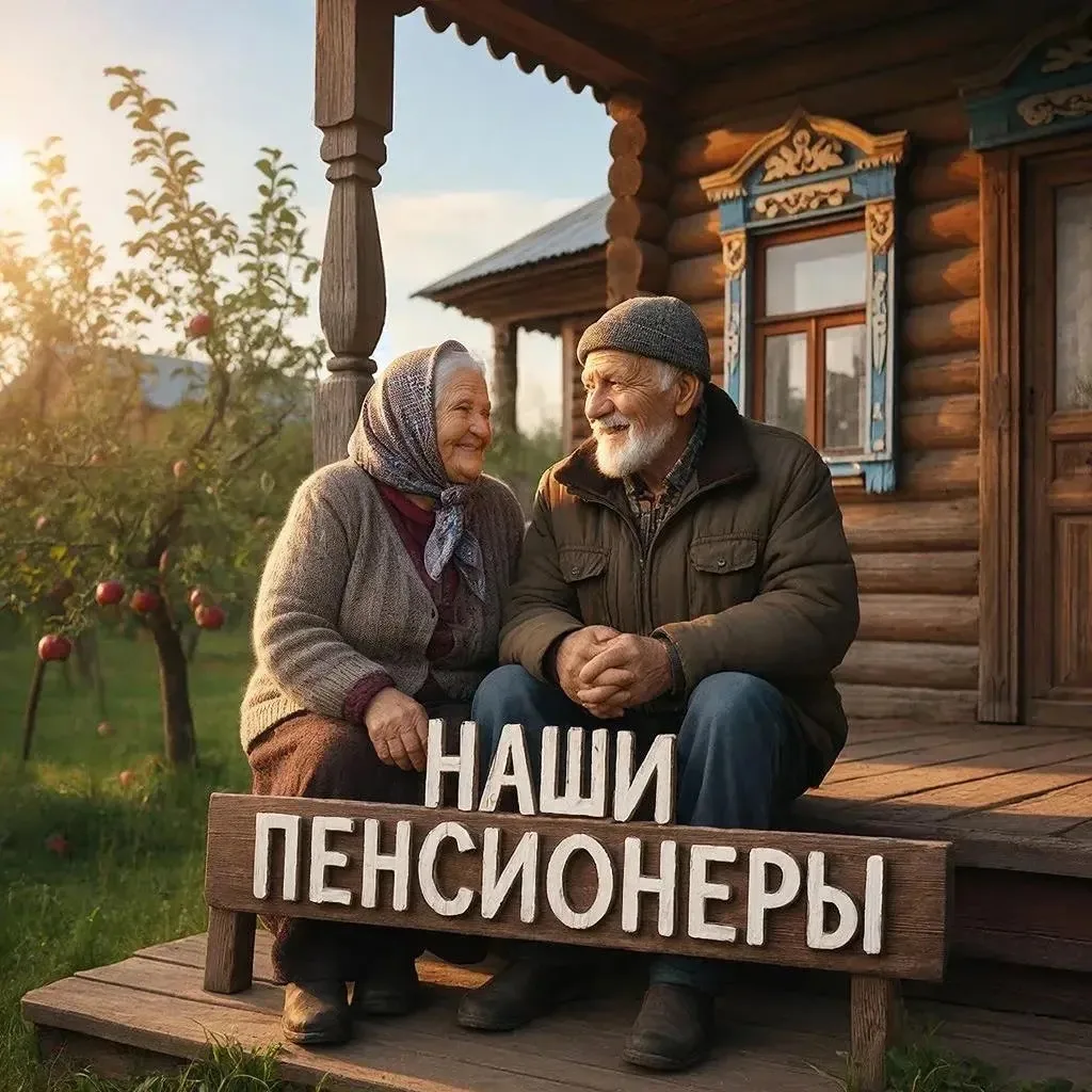 Наши пенсионеры!