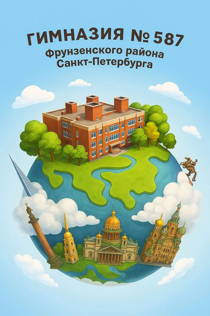 ГБОУ Гимназия №587 Фрунзенского района Санкт-Петербурга — канал в мессенджере MAX