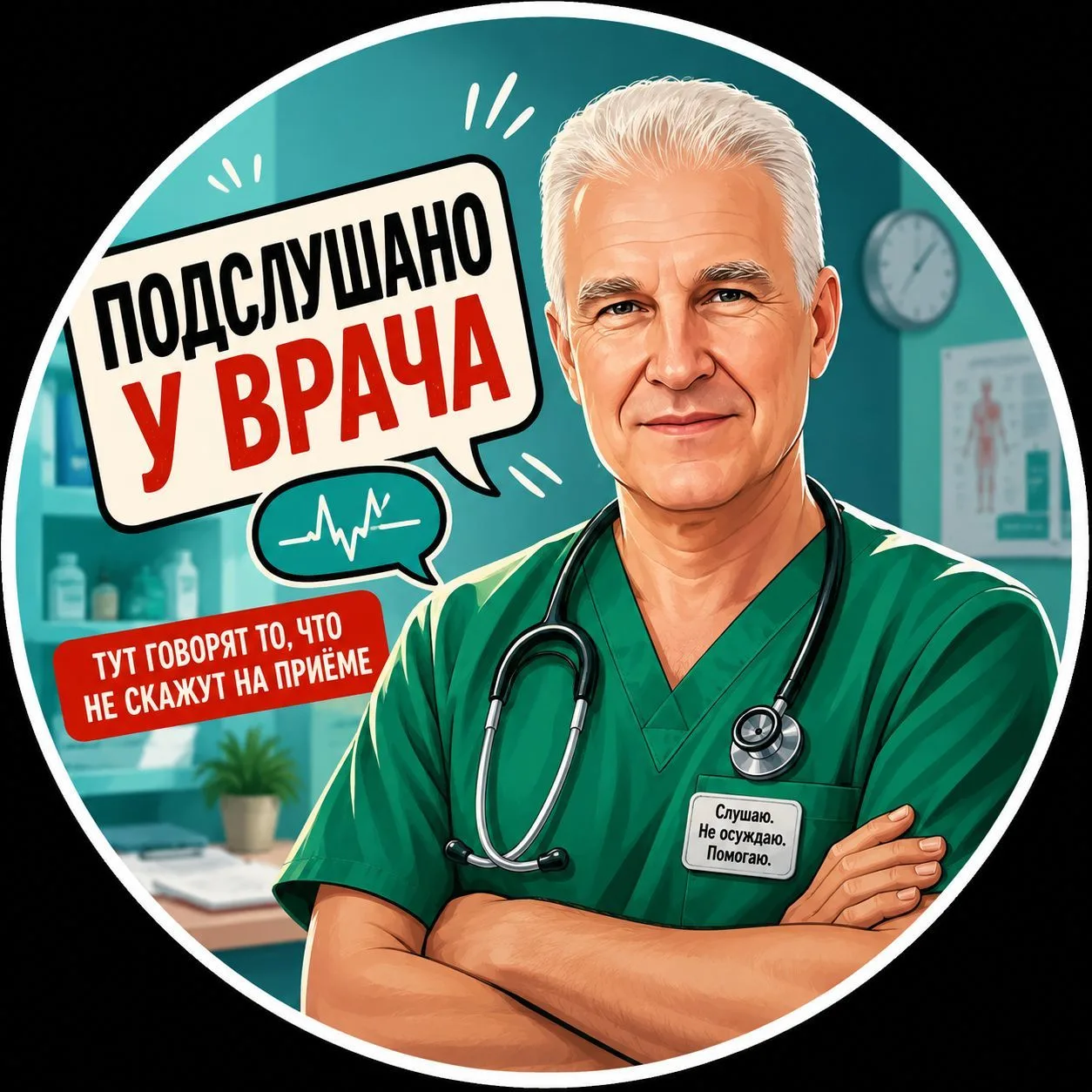 Подслушано у врача🩺