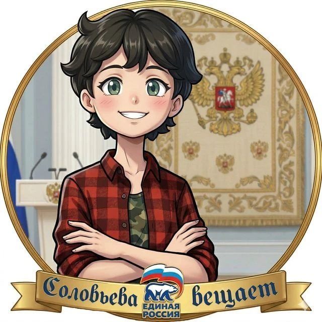 Соловьева вещает 🇷🇺 — канал в мессенджере MAX