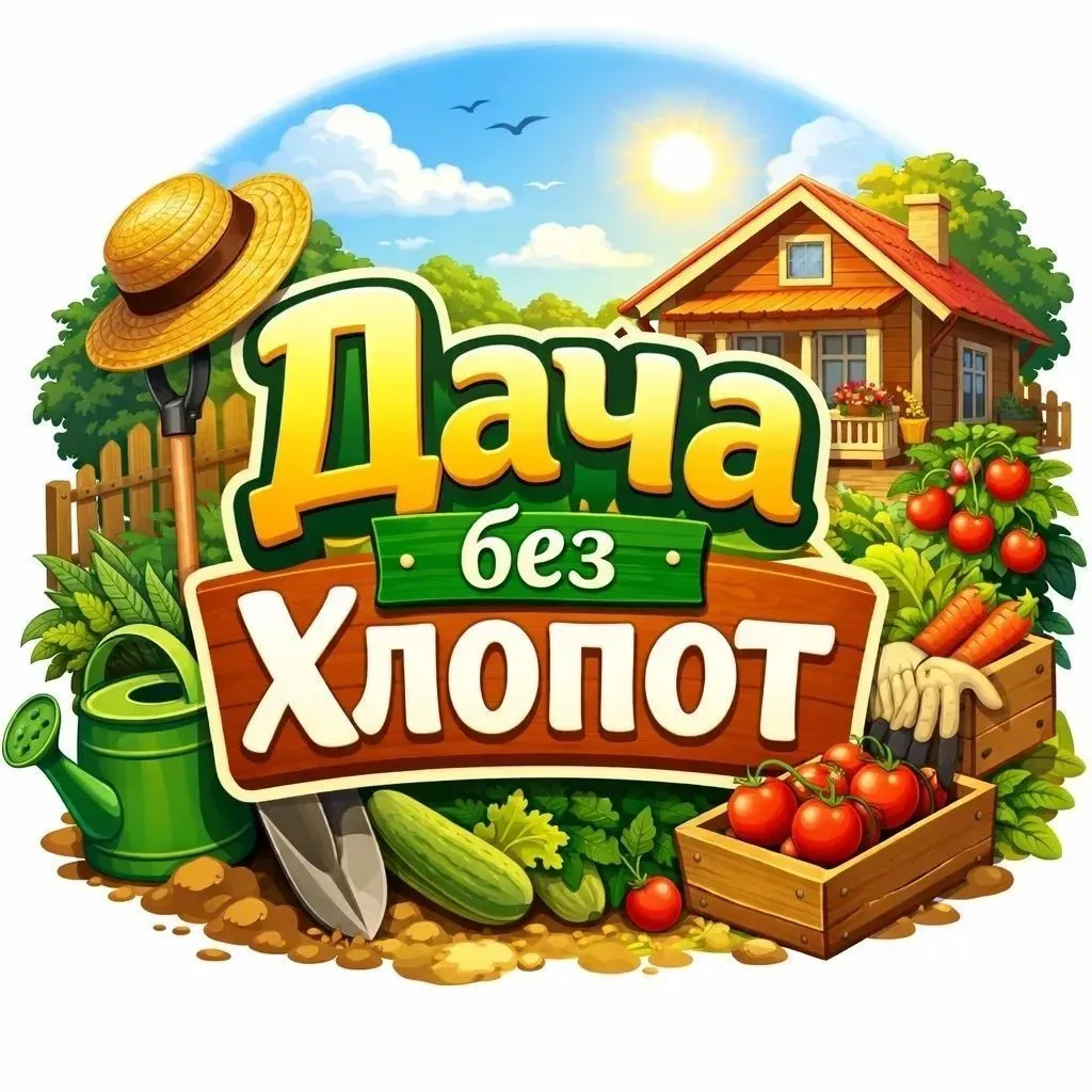 Логотип канала Дача Без Хлопот