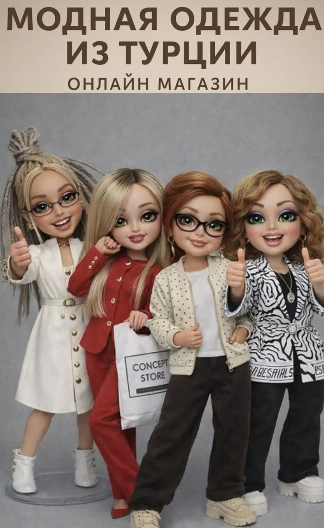 Concept store стильная женская одежда из Турции 42-58