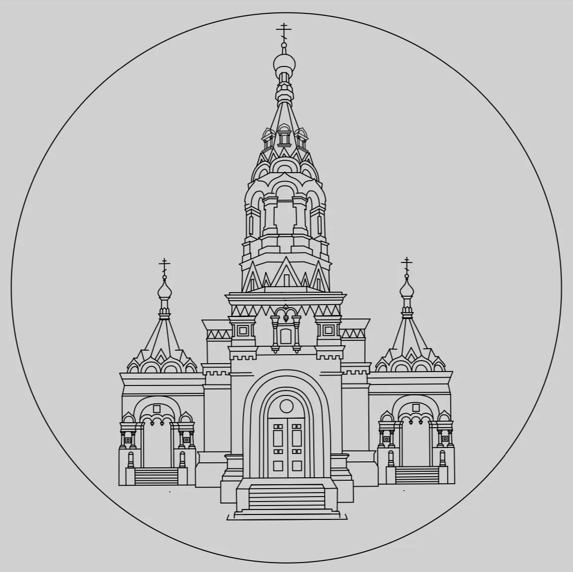 Храм Всех Скорбящих Радость (с грошиками)