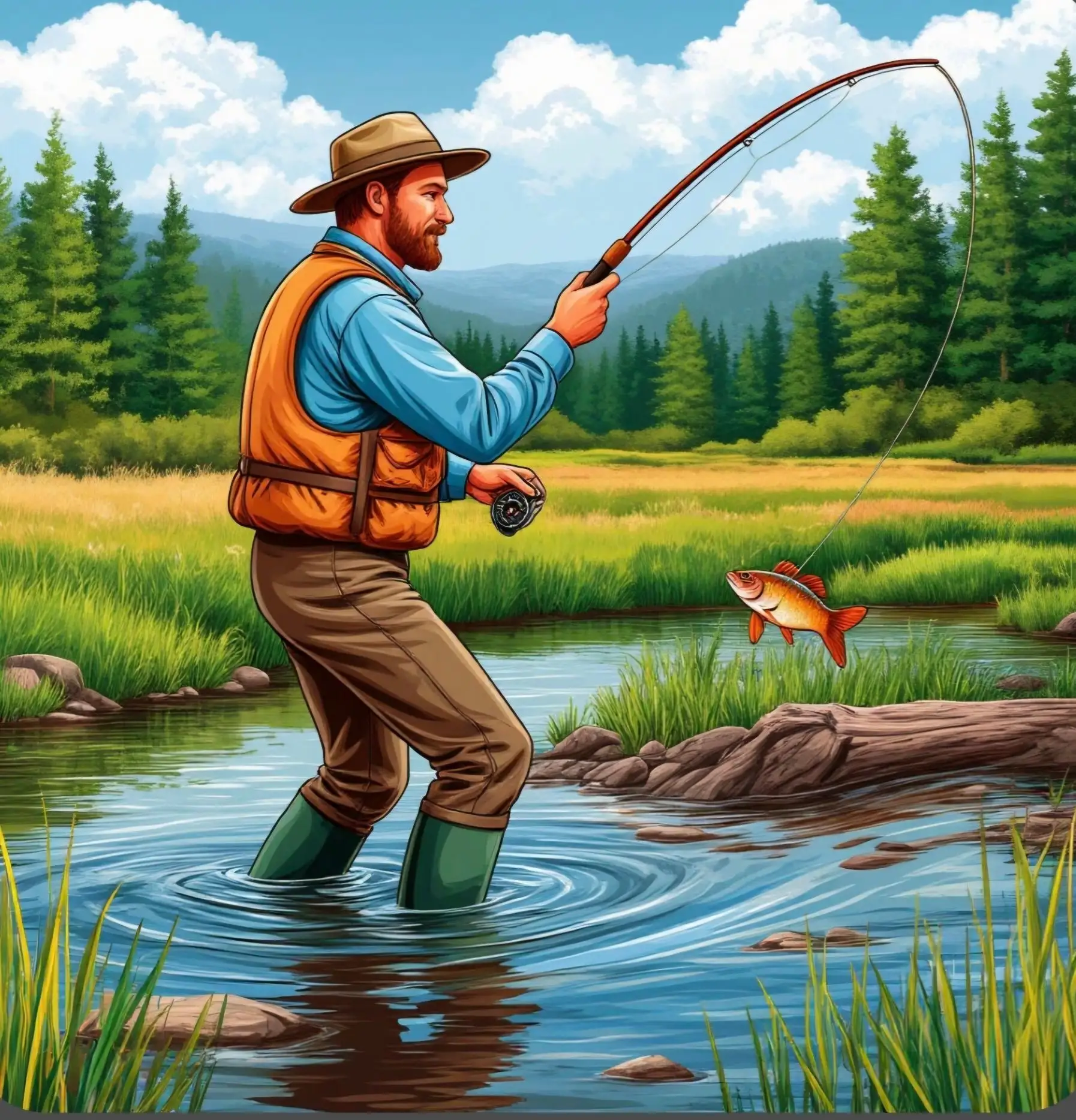 Однажды на рыбалке...