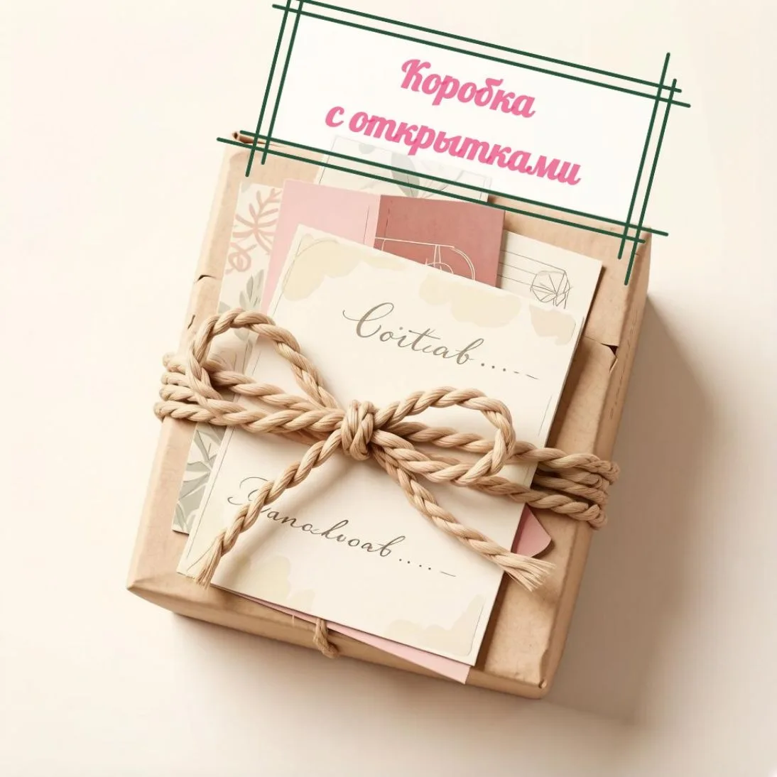 Коробка с открытками 💌 Открытки на все случаи жизни