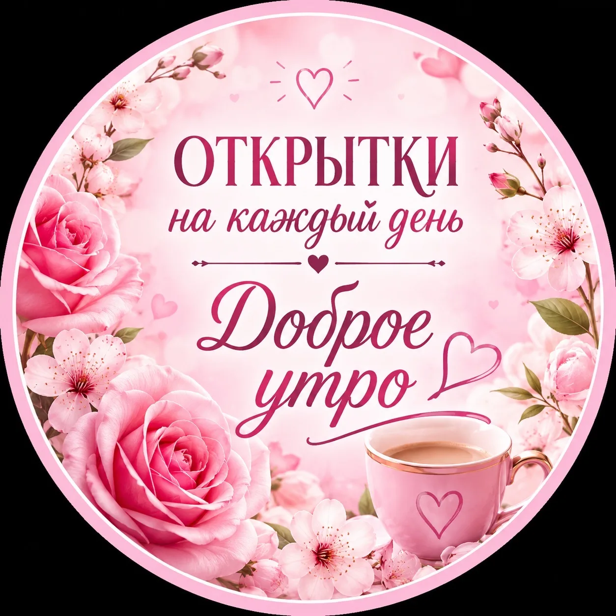 🌷 Открытки на каждый день | Доброе утро — канал в мессенджере MAX