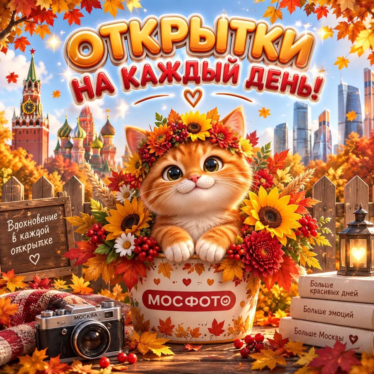 Мосфото • Открытки — канал в мессенджере MAX