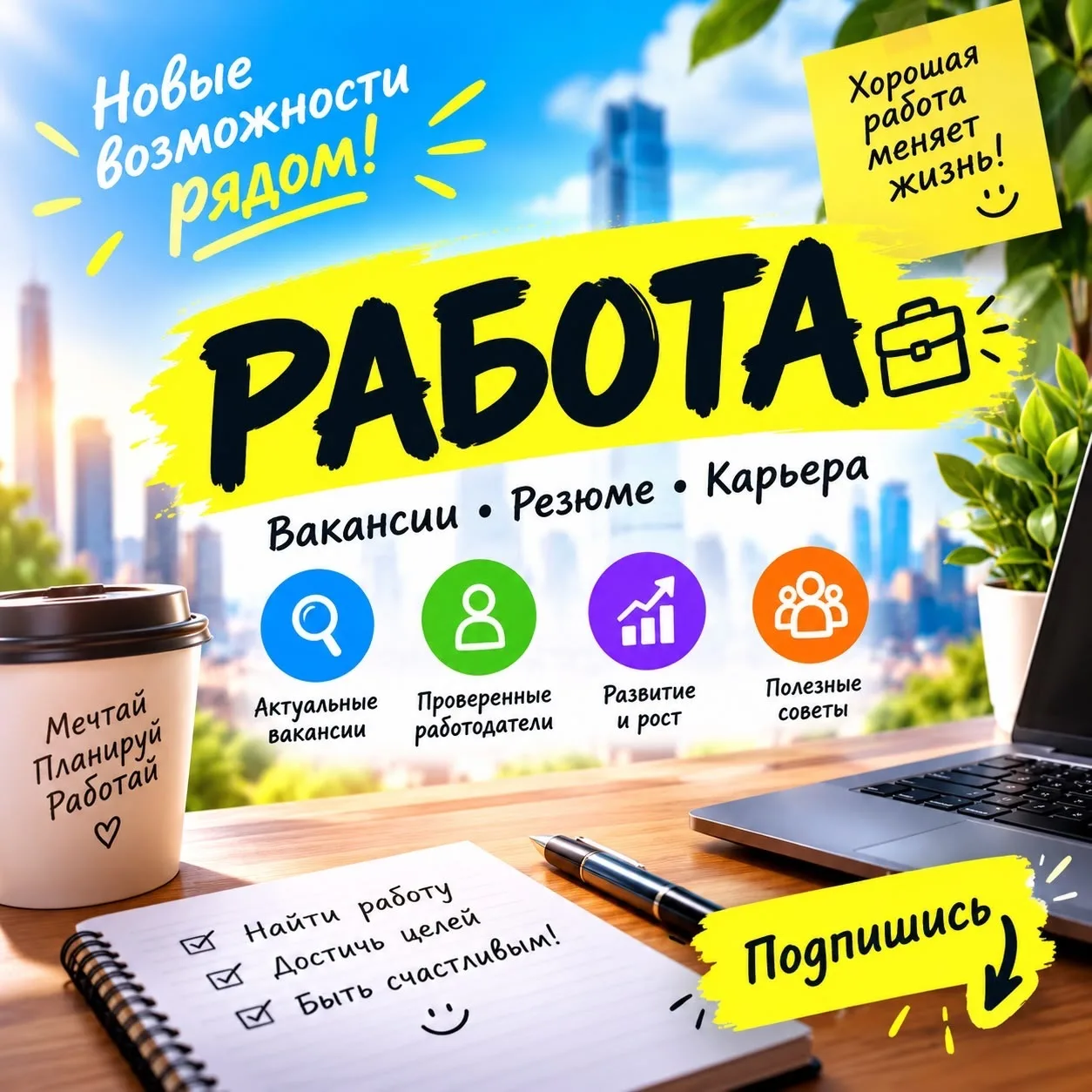 Работа/Work — канал в мессенджере MAX