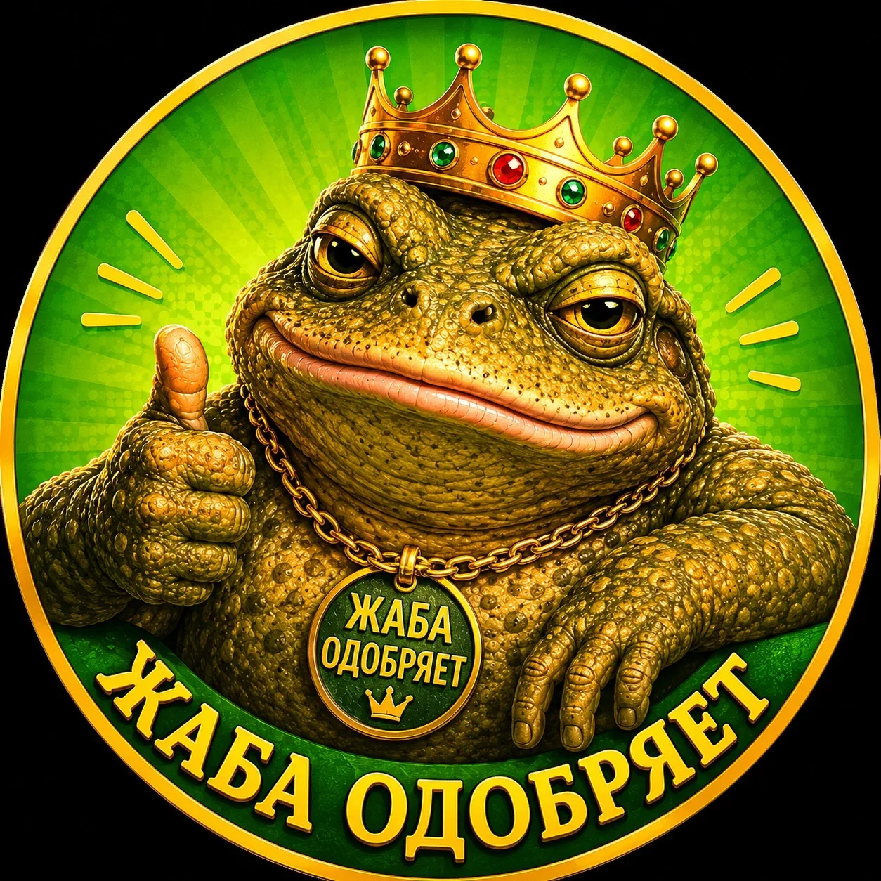 Жаба Одобряет — канал в мессенджере MAX