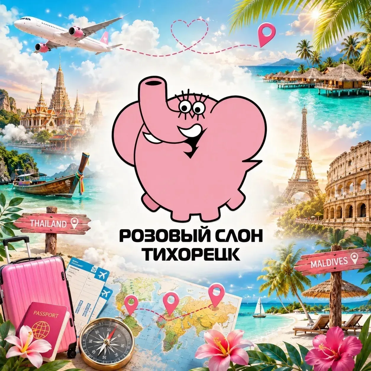 Розовый слон | Туры | Турагентство — канал в мессенджере MAX