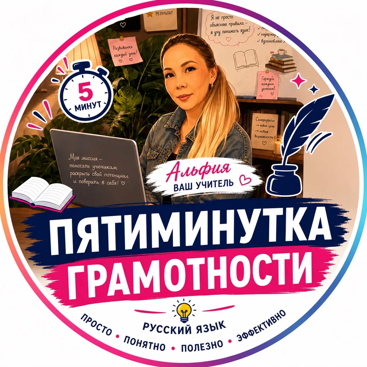 Пятиминутка грамотности