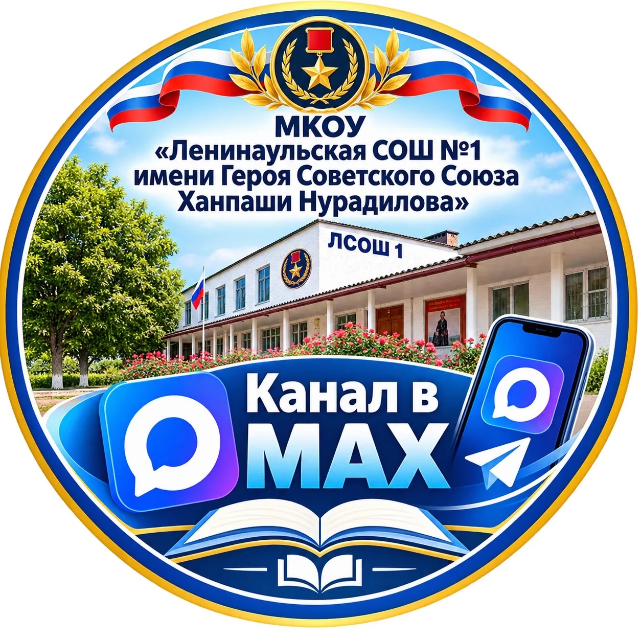 МКОУ "Ленинаульская СОШ №1 им. Героя Советского Союза Х. Нурадилова" — канал в мессенджере MAX