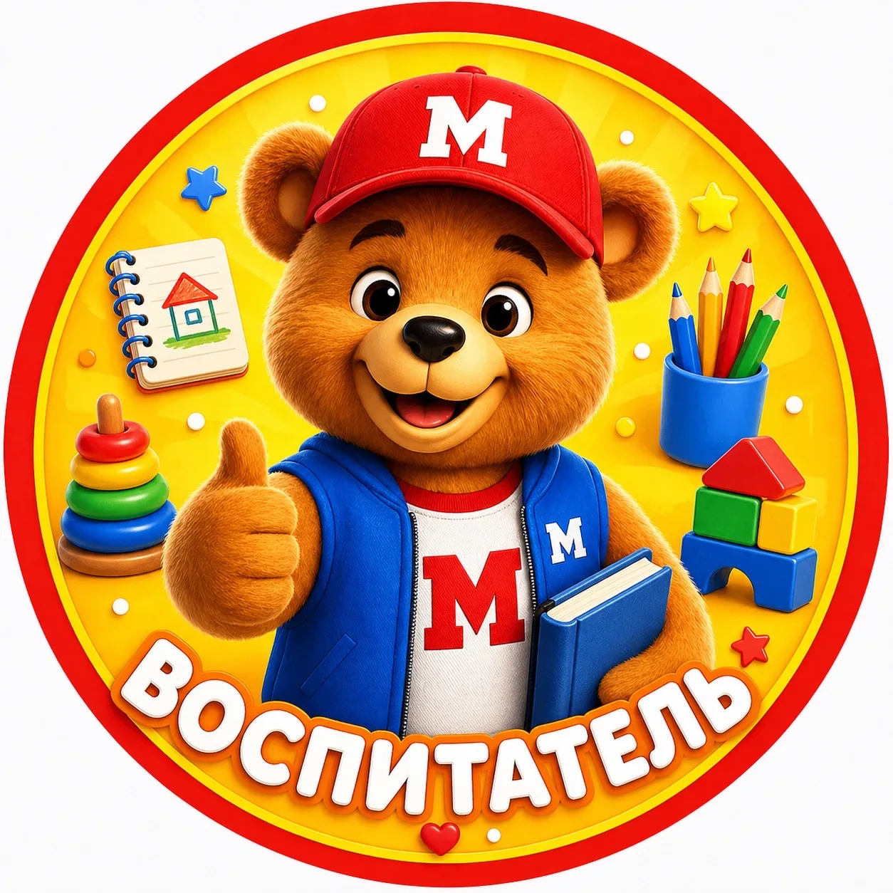 Воспитатель | Детский сад | Мишка Макс — канал в мессенджере MAX