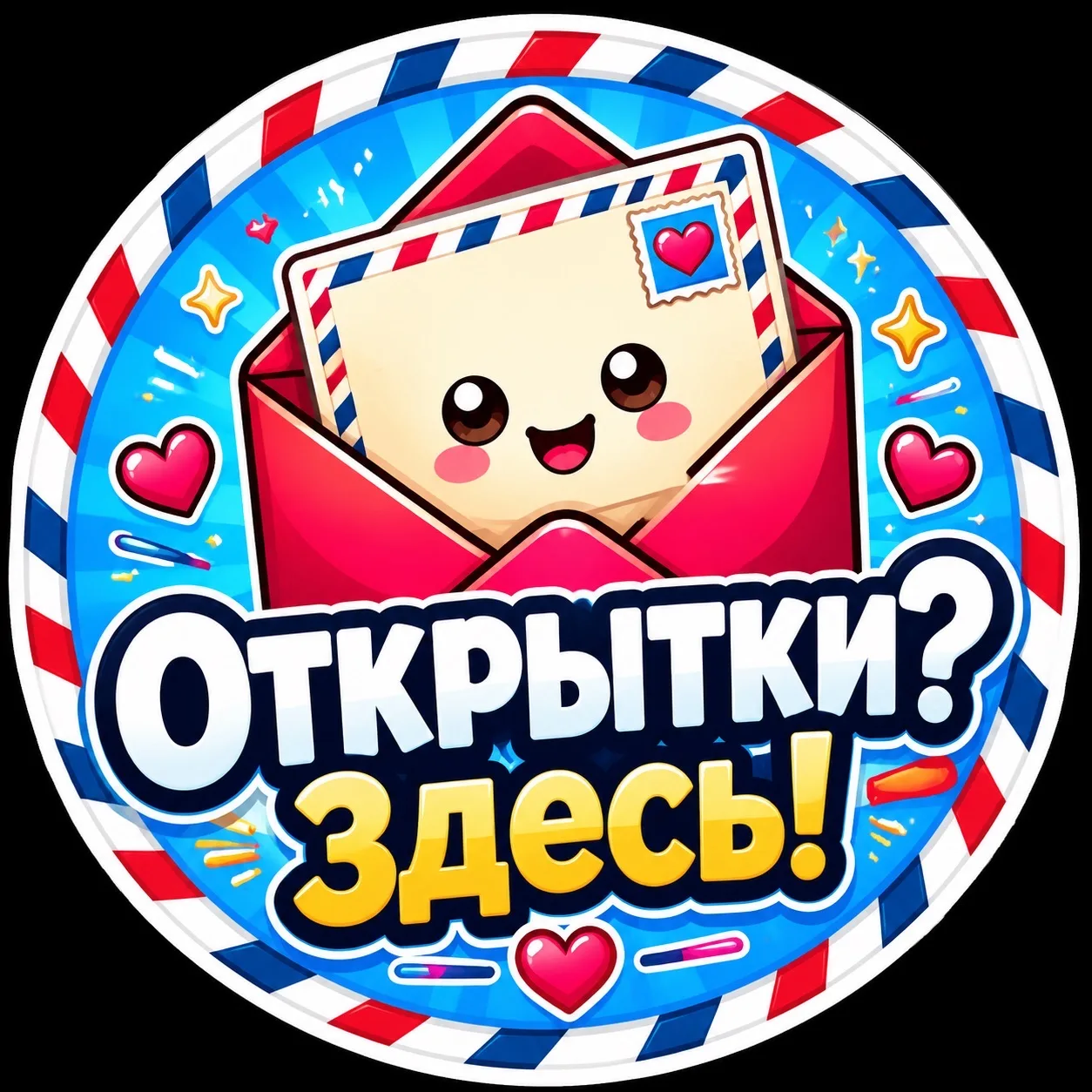 ОТКРЫТКИ? ЗДЕСЬ!📮 – открытки и поздравления — канал в мессенджере MAX