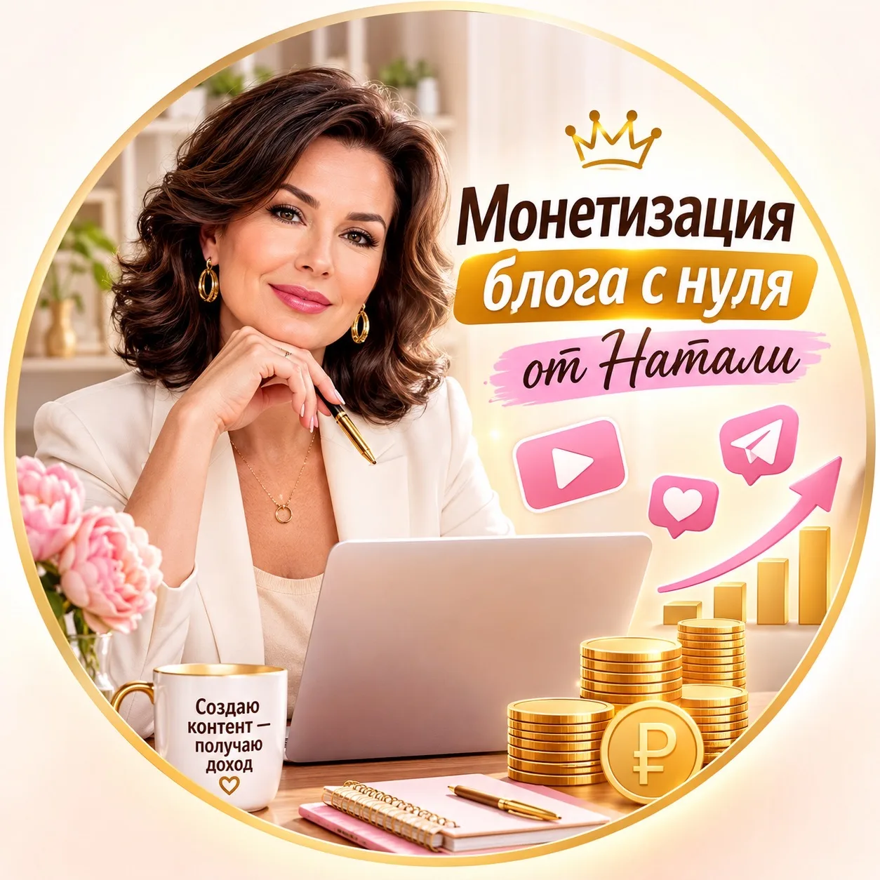 Монетизация блога с нуля от Натали — канал в мессенджере MAX