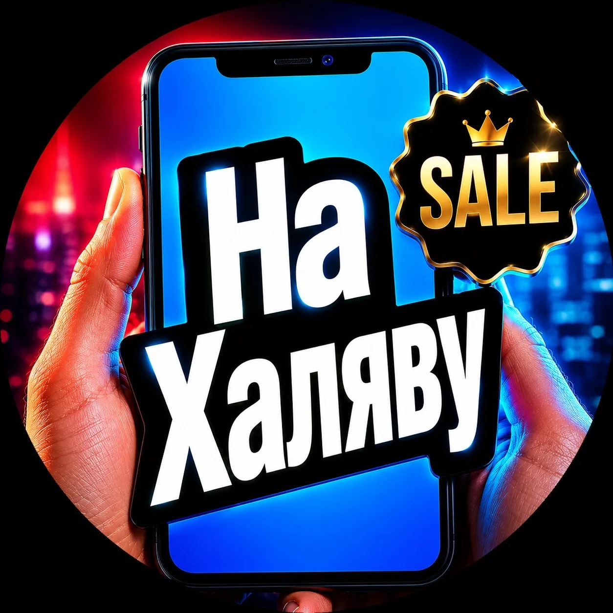 На Халяву — канал в мессенджере MAX