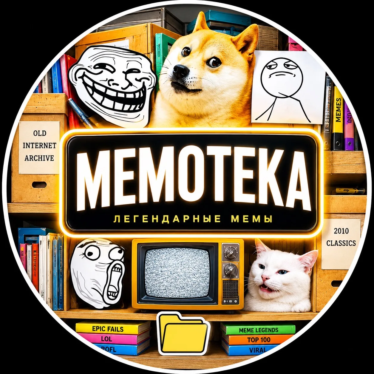 Мемотека — канал в мессенджере MAX