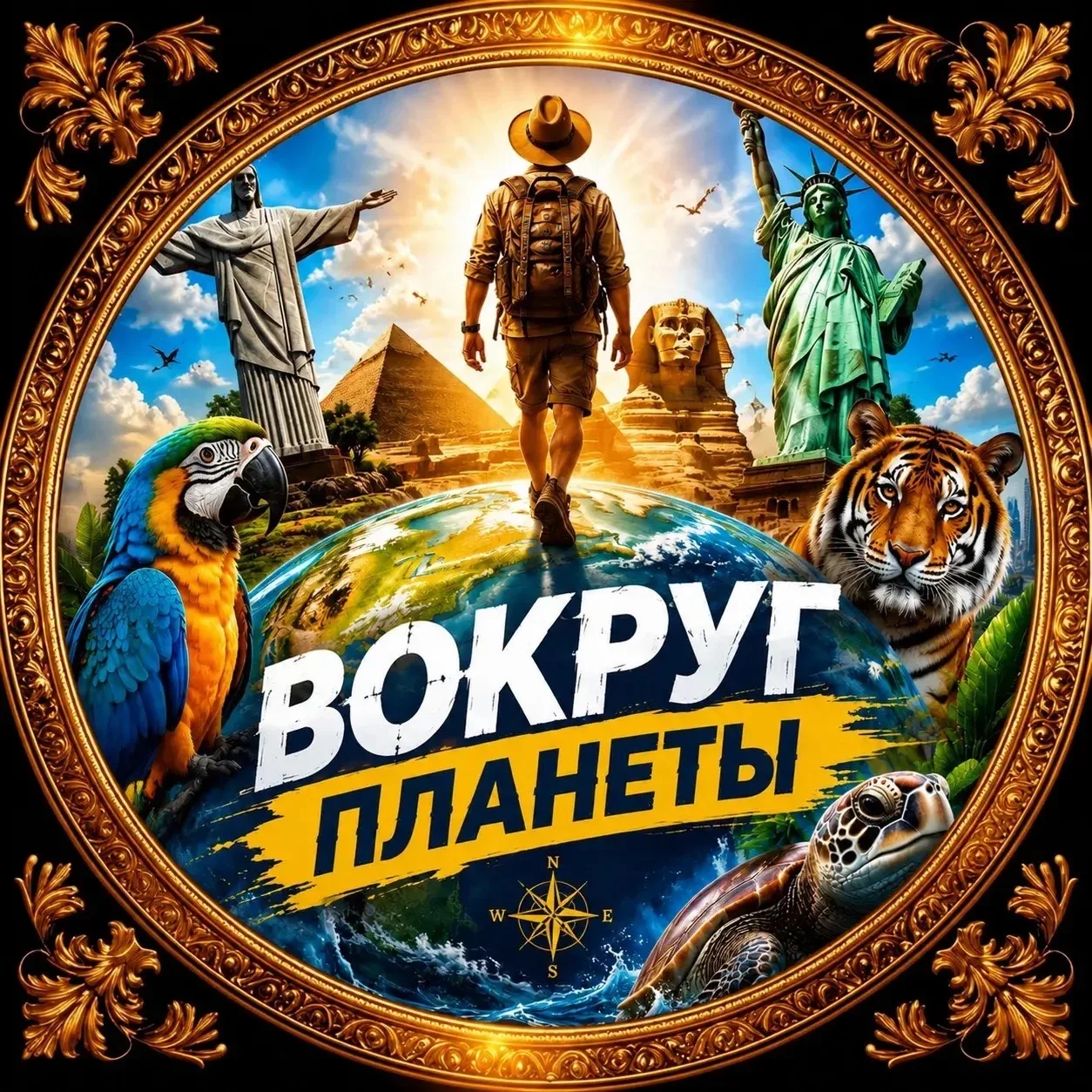 Вокруг планеты — канал в мессенджере MAX