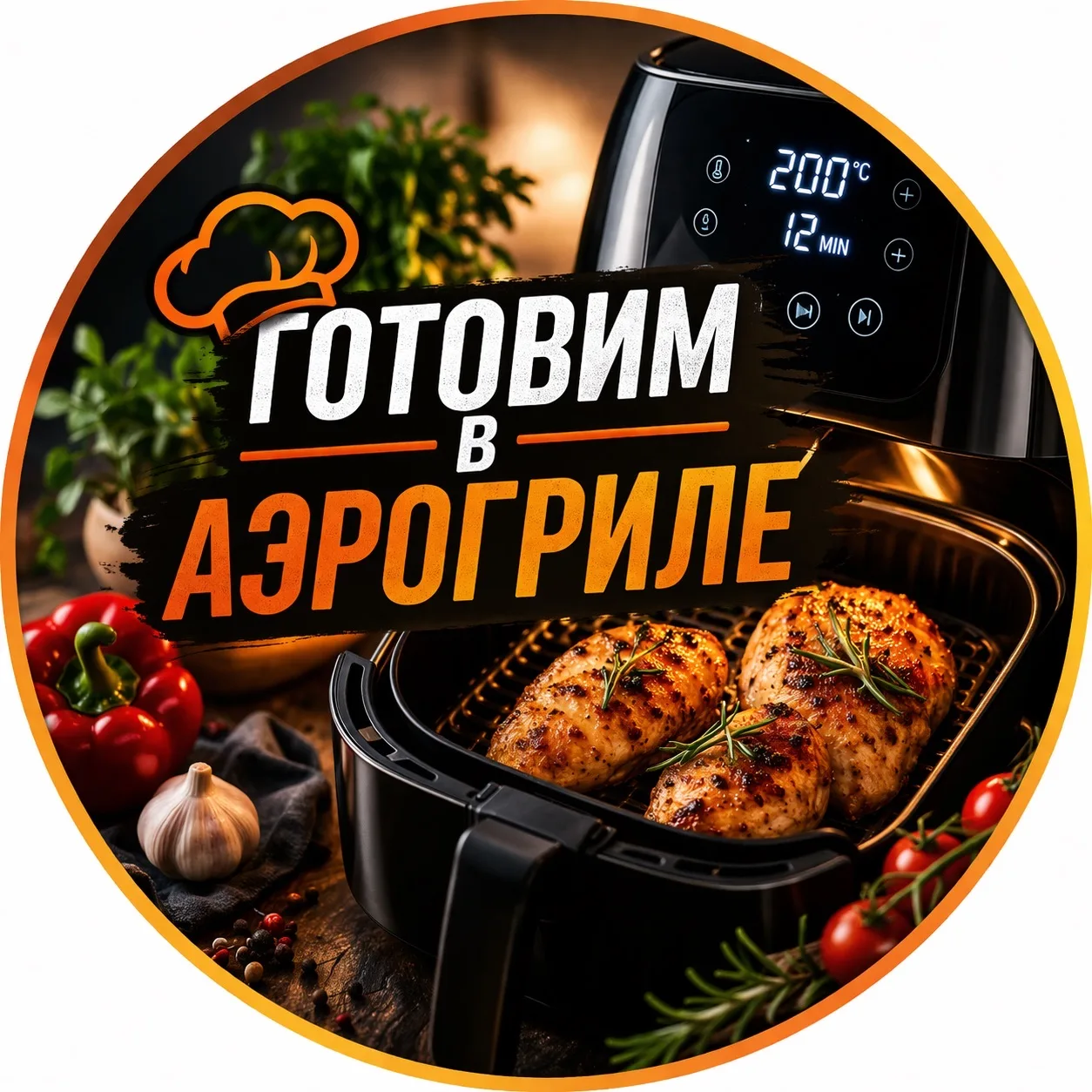 Готовим в Аэрогриле — канал в мессенджере MAX