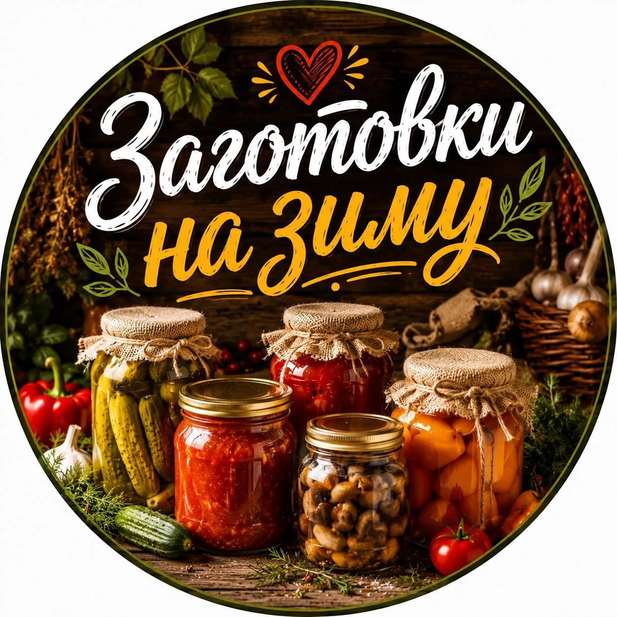 Заготовки на зиму — канал в мессенджере MAX