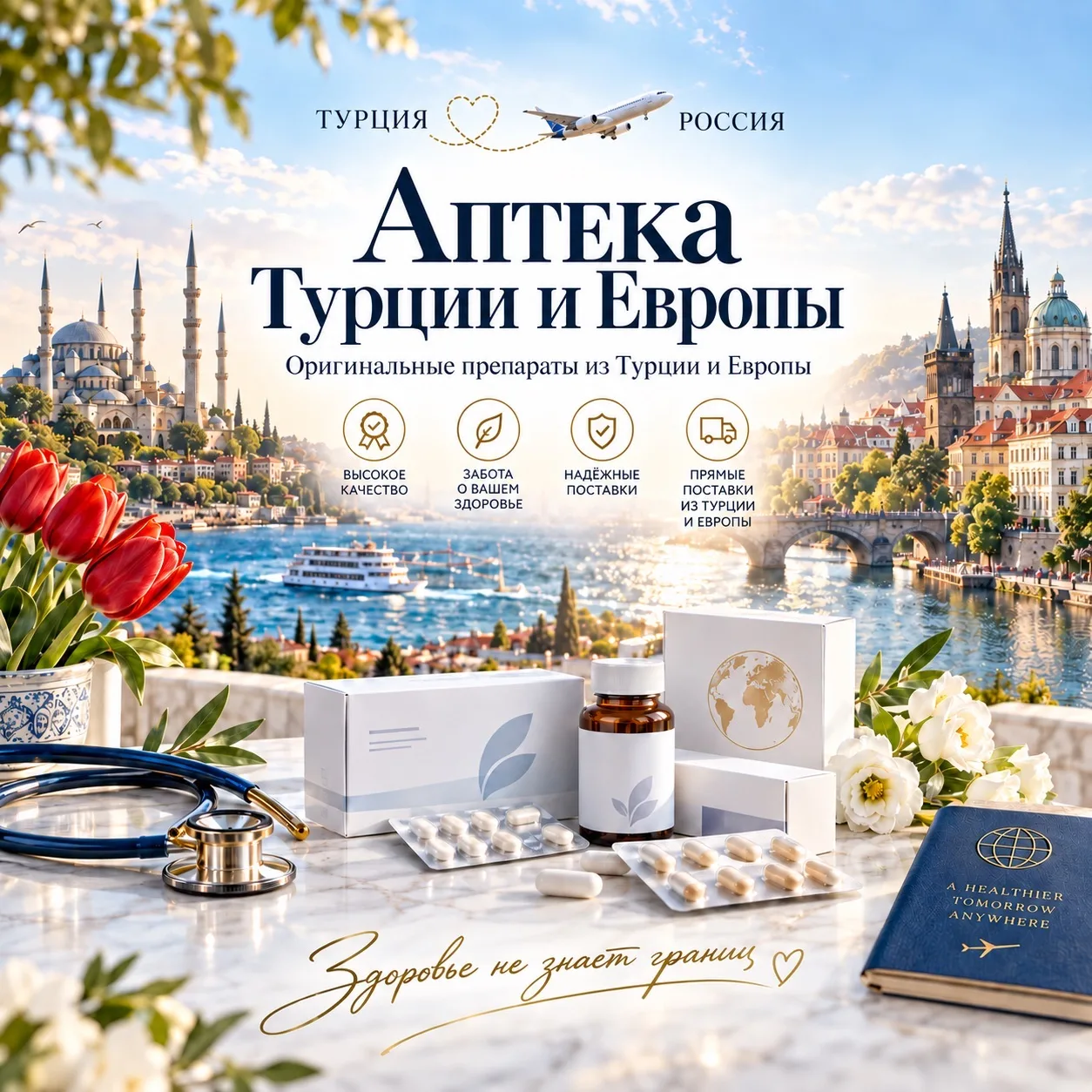 Аптека Турции и Европы — канал в мессенджере MAX