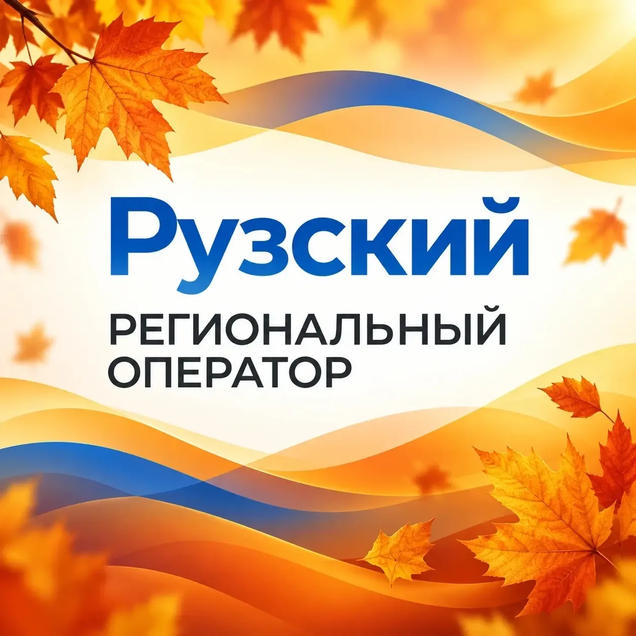 Рузский региональный оператор — канал в мессенджере MAX