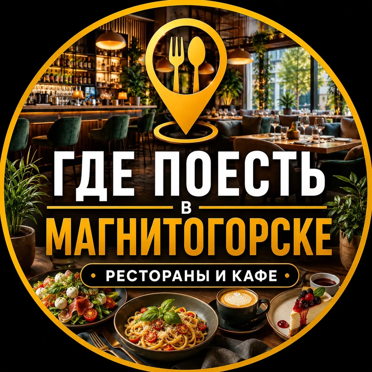 🍽️ Где поесть в Магнитогорске | Рестораны и Кафе — канал в мессенджере MAX