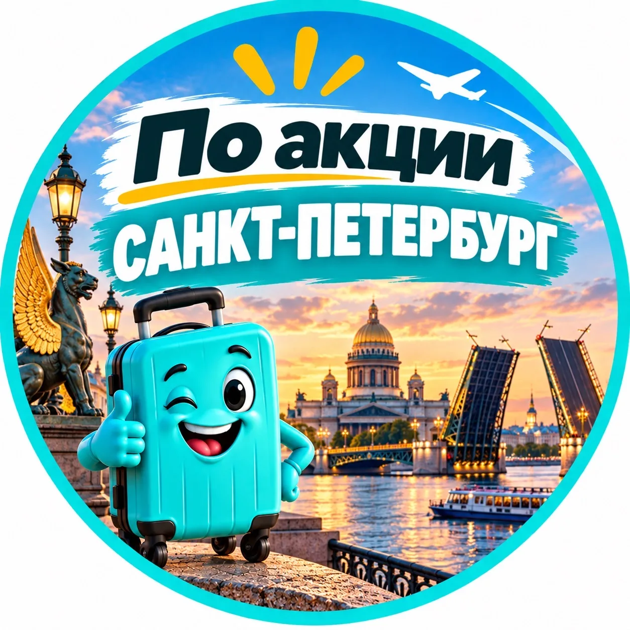 По акции из Петербурга — канал в мессенджере MAX