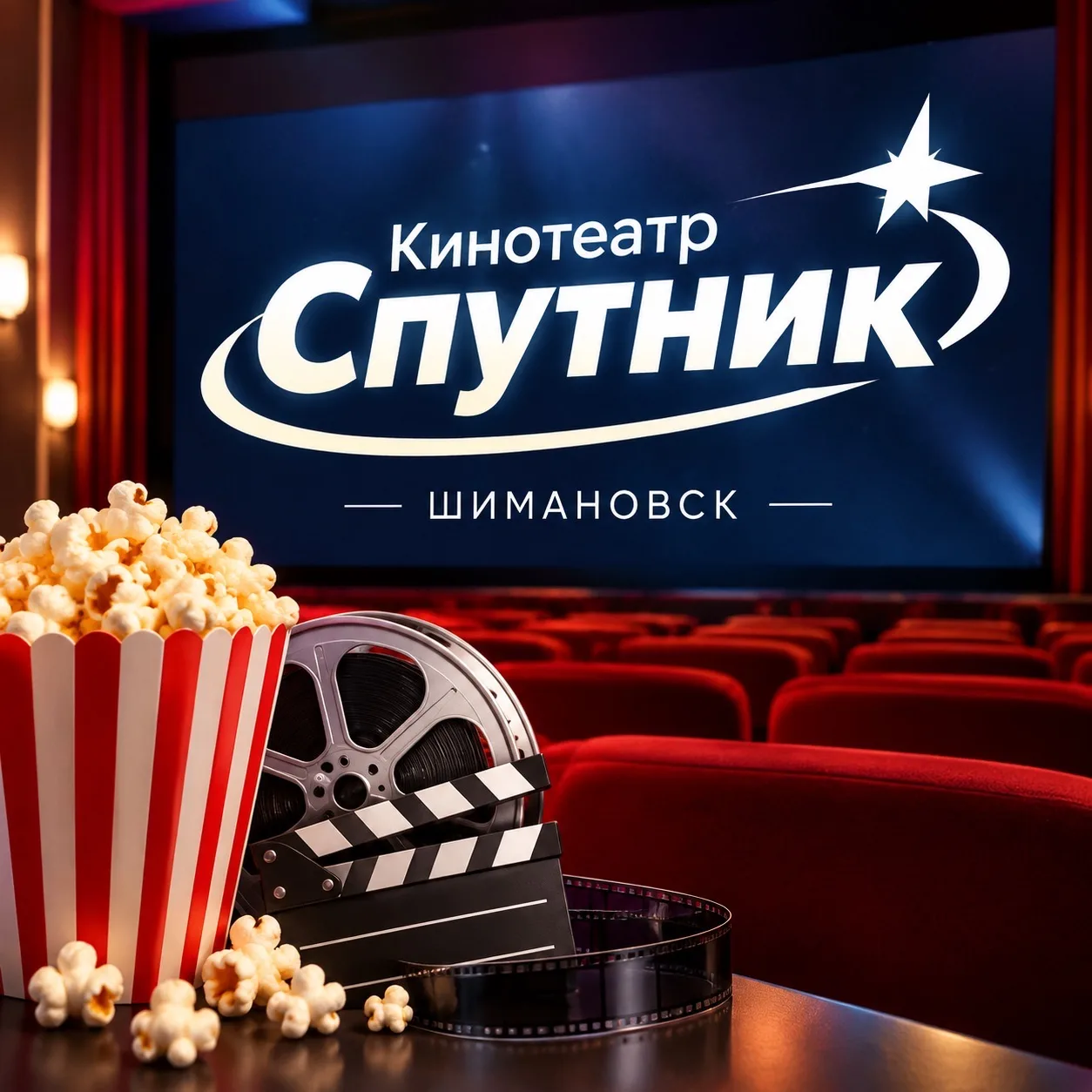 Кинотеатр "Спутник" г.Шимановска — канал в мессенджере MAX