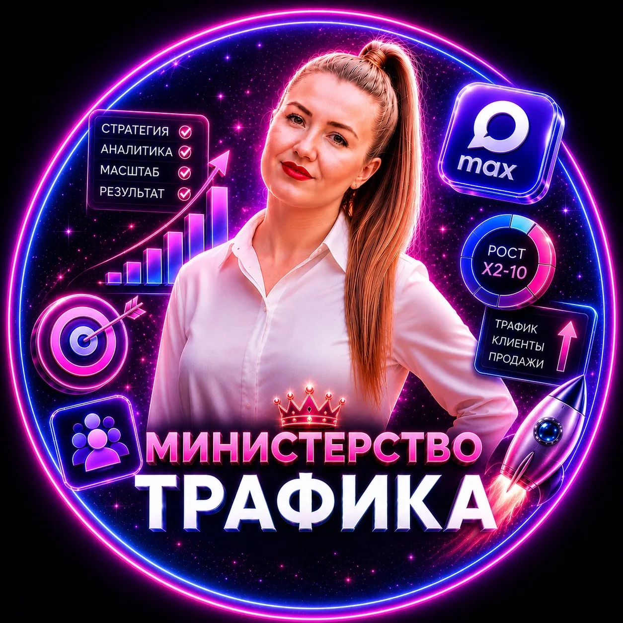 ЮЛЯ// ТВОЙ ПОТОК ТРАФИКА// — канал в мессенджере MAX