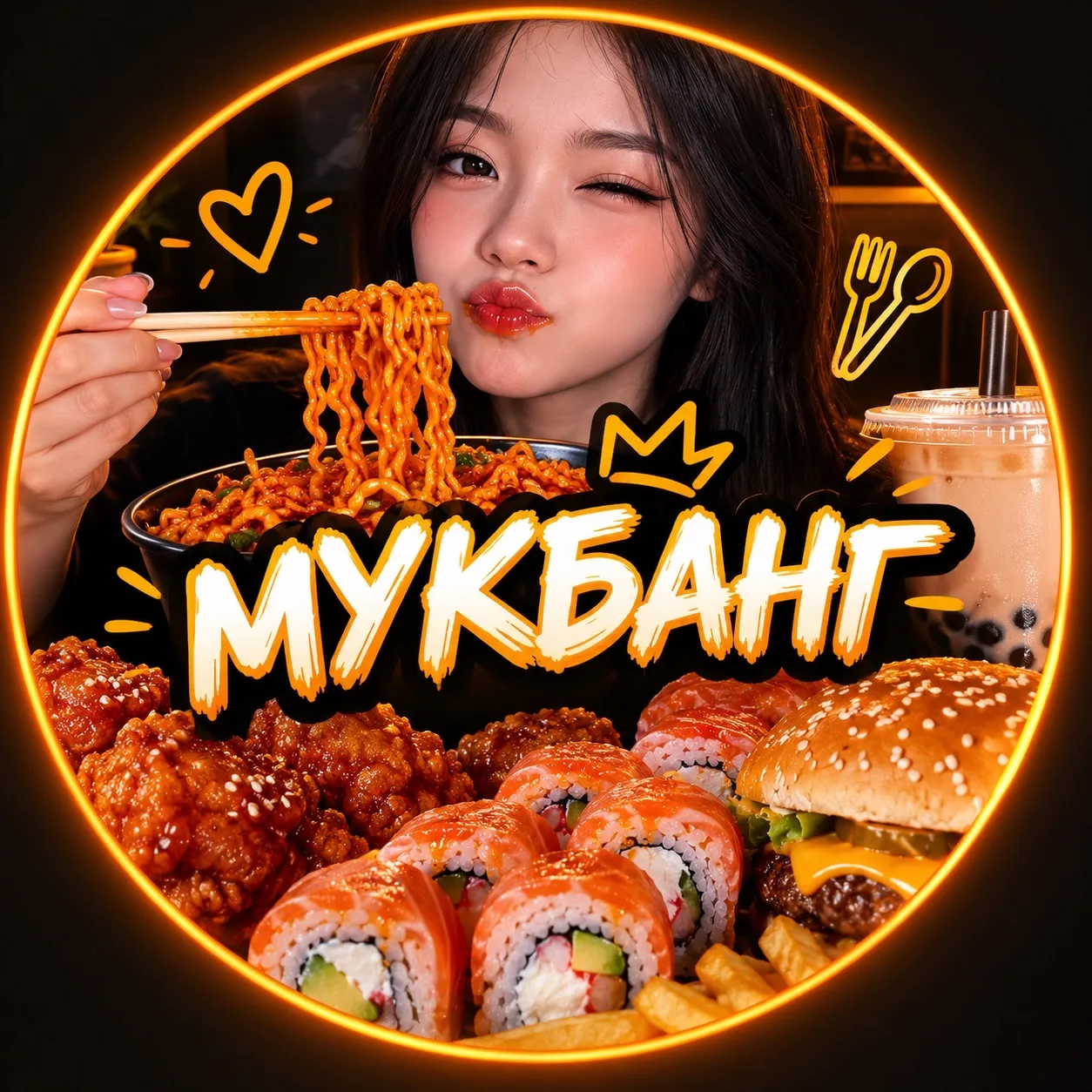 МУКБАНГ — канал в мессенджере MAX