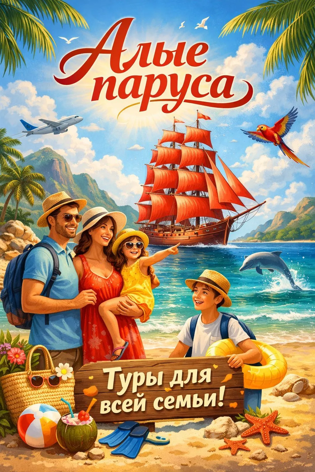 Горящие туры от ТК Алые Паруса