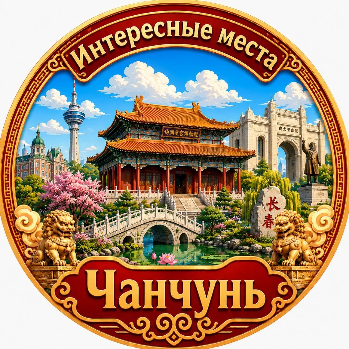 Чанчунь Интересные места — канал в мессенджере MAX