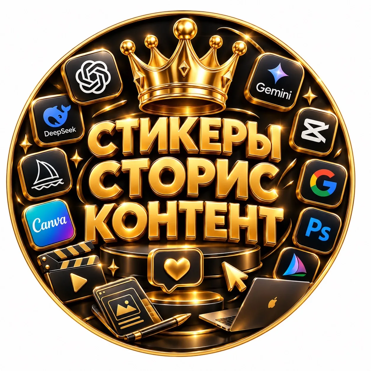 СТИКЕРЫ | СТОРИС | КОНТЕНТ — канал в мессенджере MAX