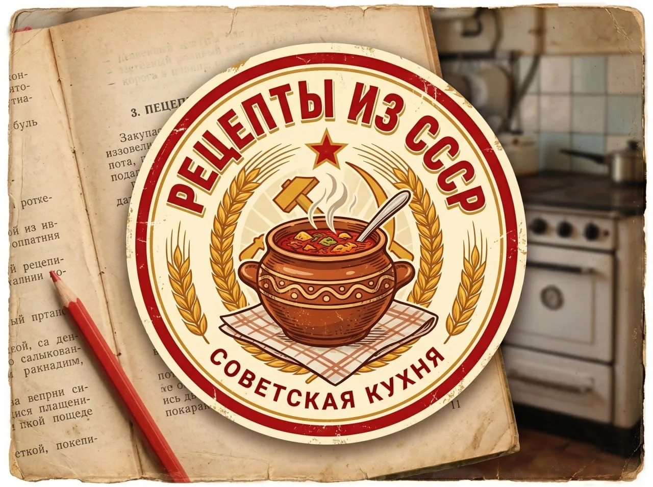 Рецепты из СССР — канал в мессенджере MAX