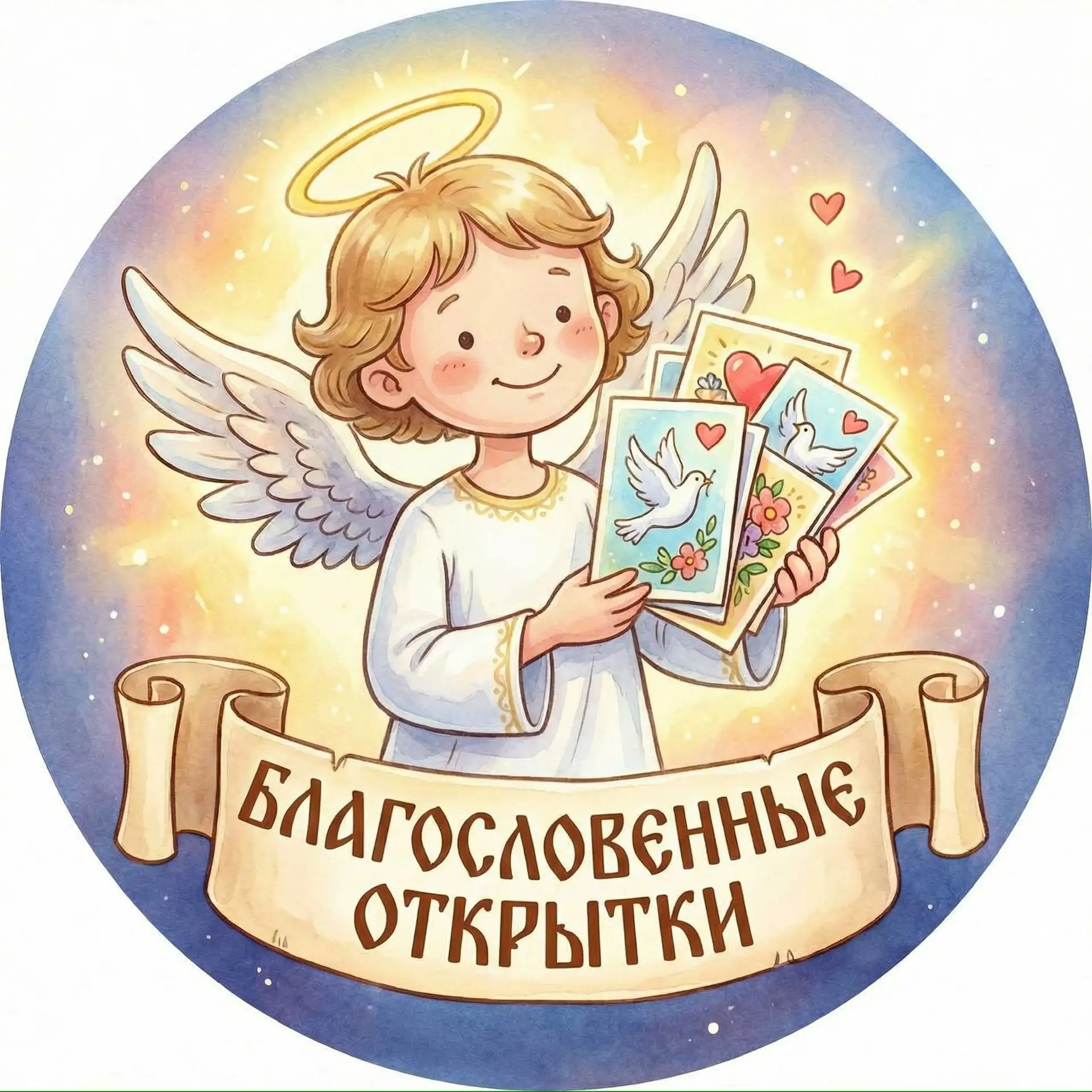 Благословенные открытки 🙏 — канал в мессенджере MAX