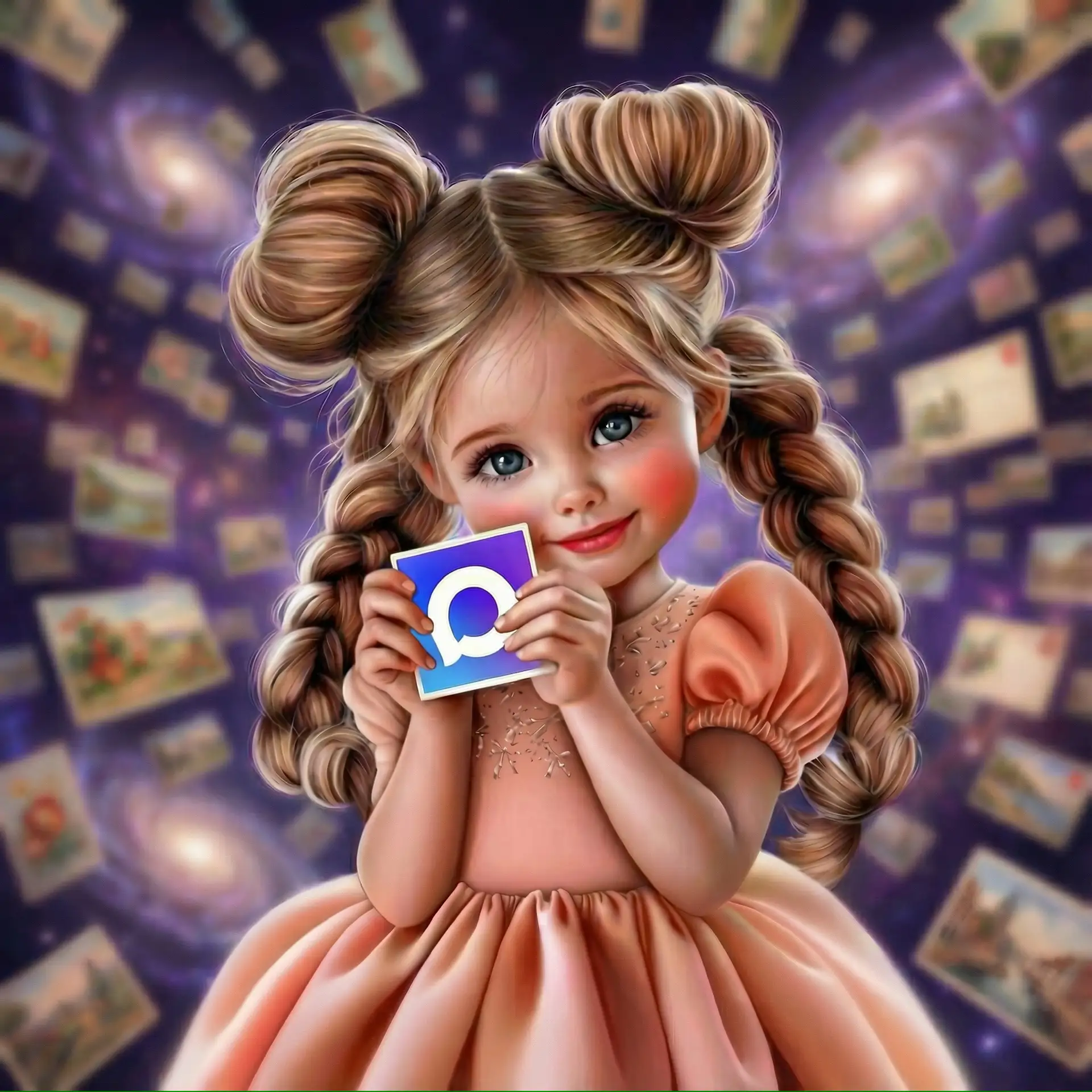 Вселенная открыток 💜 — канал в мессенджере MAX