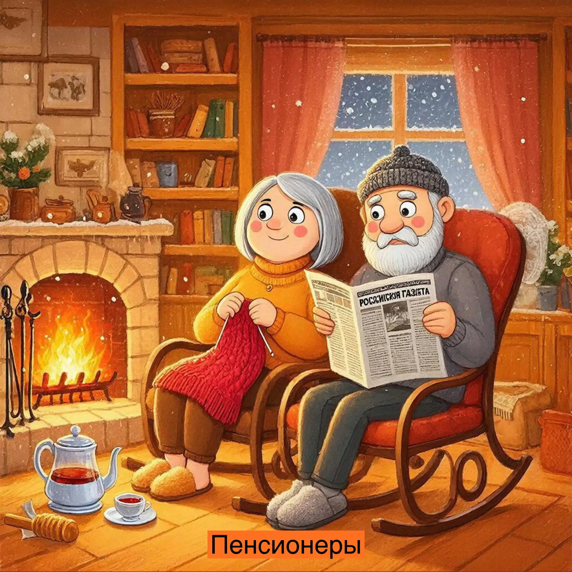 Пенсионеры 👴🏻👵🏻