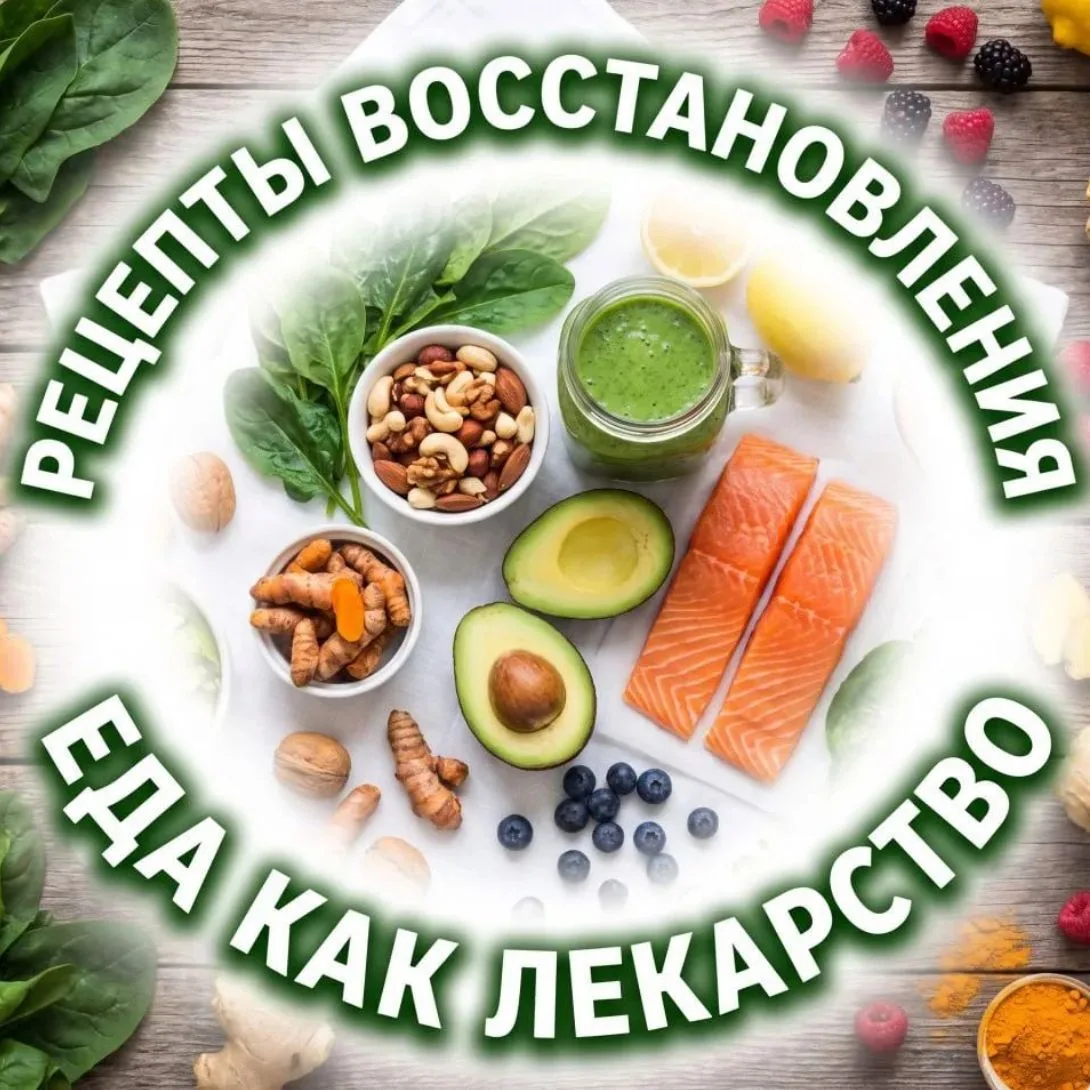 Рецепты восстановления: еда как лекарство — канал в мессенджере MAX