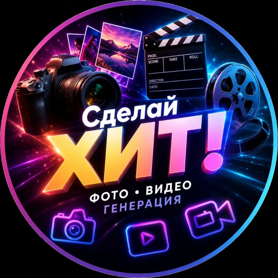 ГЕНЕРАЦИЯ ИИ ВИДЕО СОЗДАТЬ создание | Сделай ХИТ! — канал в мессенджере MAX