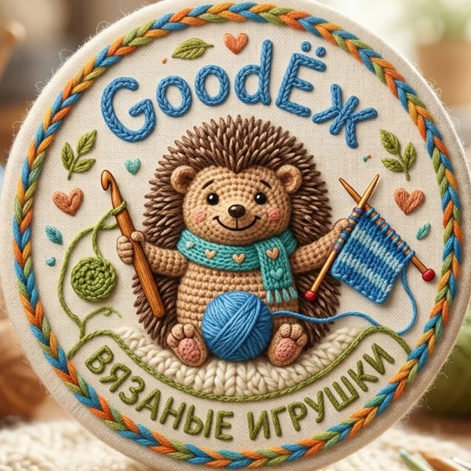 Игрушки спицами и крючком GoodЁж — канал в мессенджере MAX