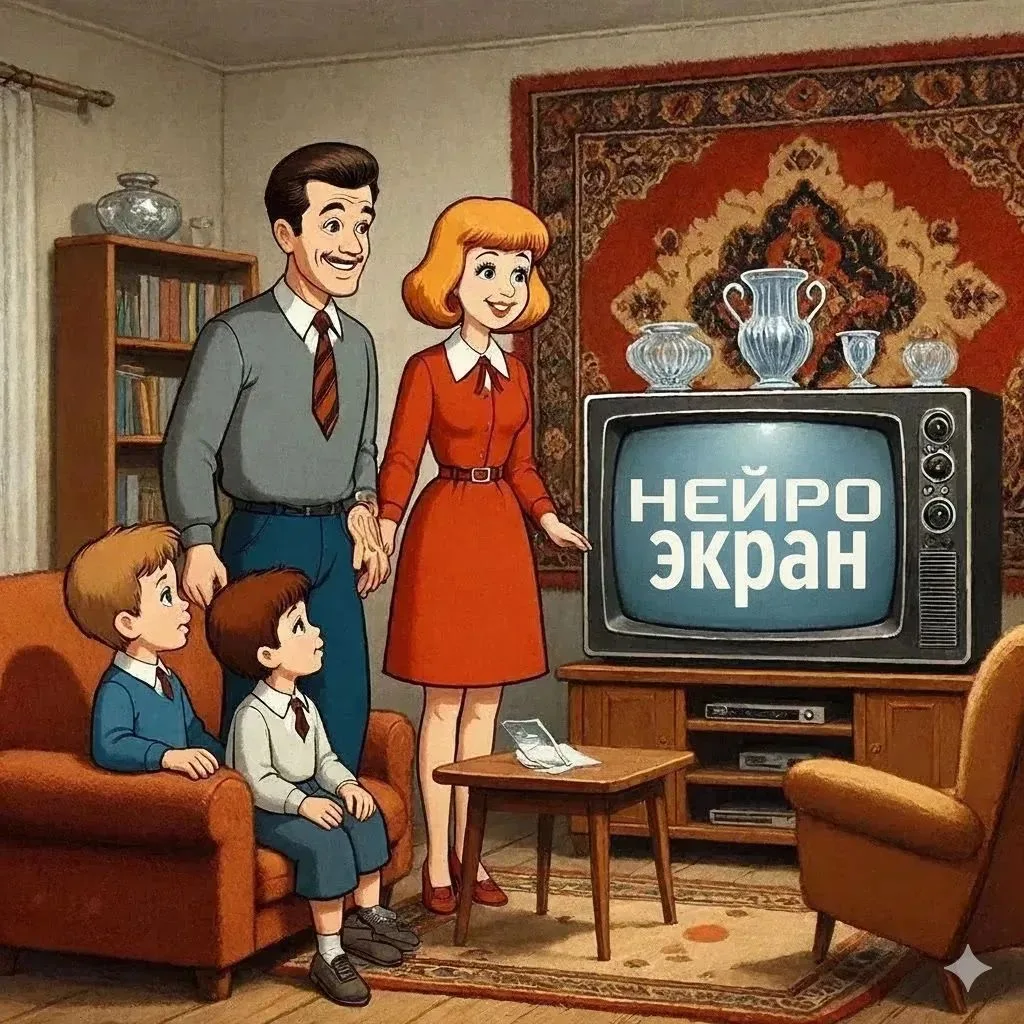 Нейро Экран✨|Россия,Родина,ностальгия,СССР — канал в мессенджере MAX