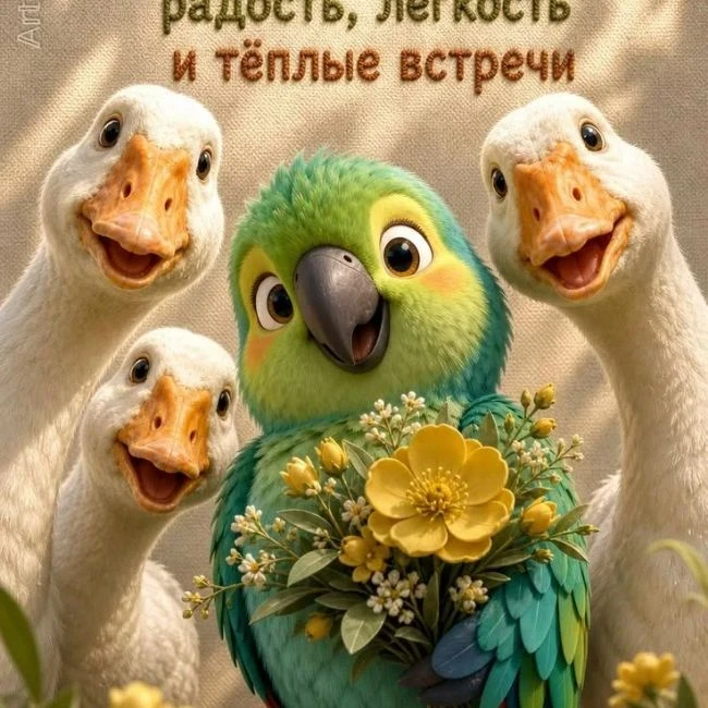 Открытки с юмором 🤣 — канал в мессенджере MAX