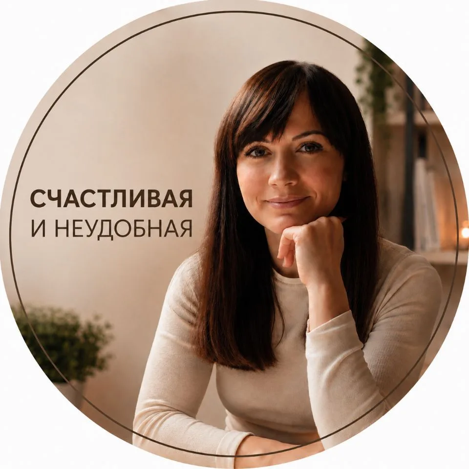 Счастливая и неудобная: психология для женщин. — канал в мессенджере MAX