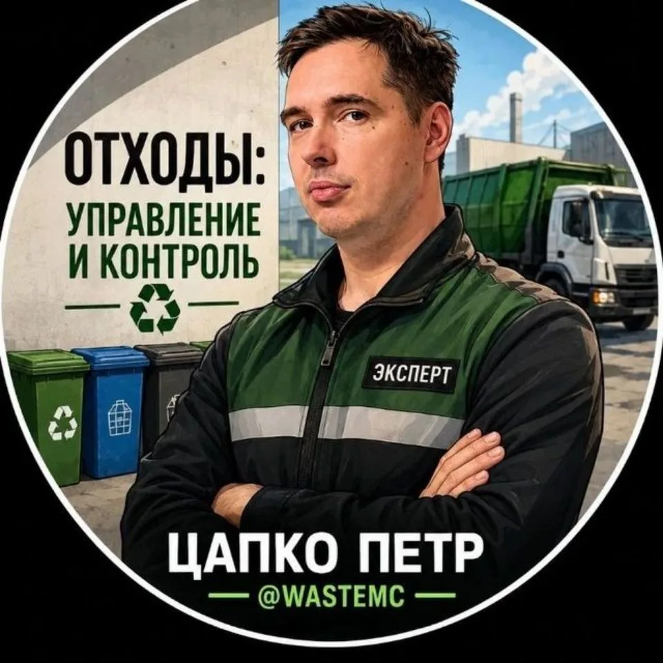 Отходы: Управление и Контроль / Цапко Петр — канал в мессенджере MAX
