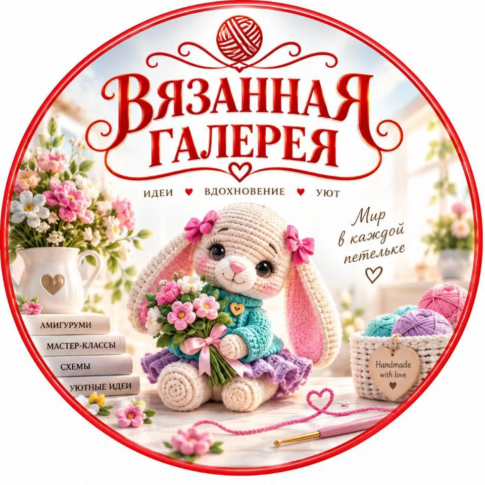 🧶Вязанная Галерея|Амигуруми🧸39e4 — канал в мессенджере MAX